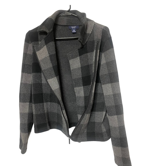 Chaps black and gray jacket - Picture 4 of 4